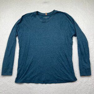 Lunya | Long sleeve Tee Shirt Blue Size Extra Large